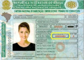 Registro da CNH